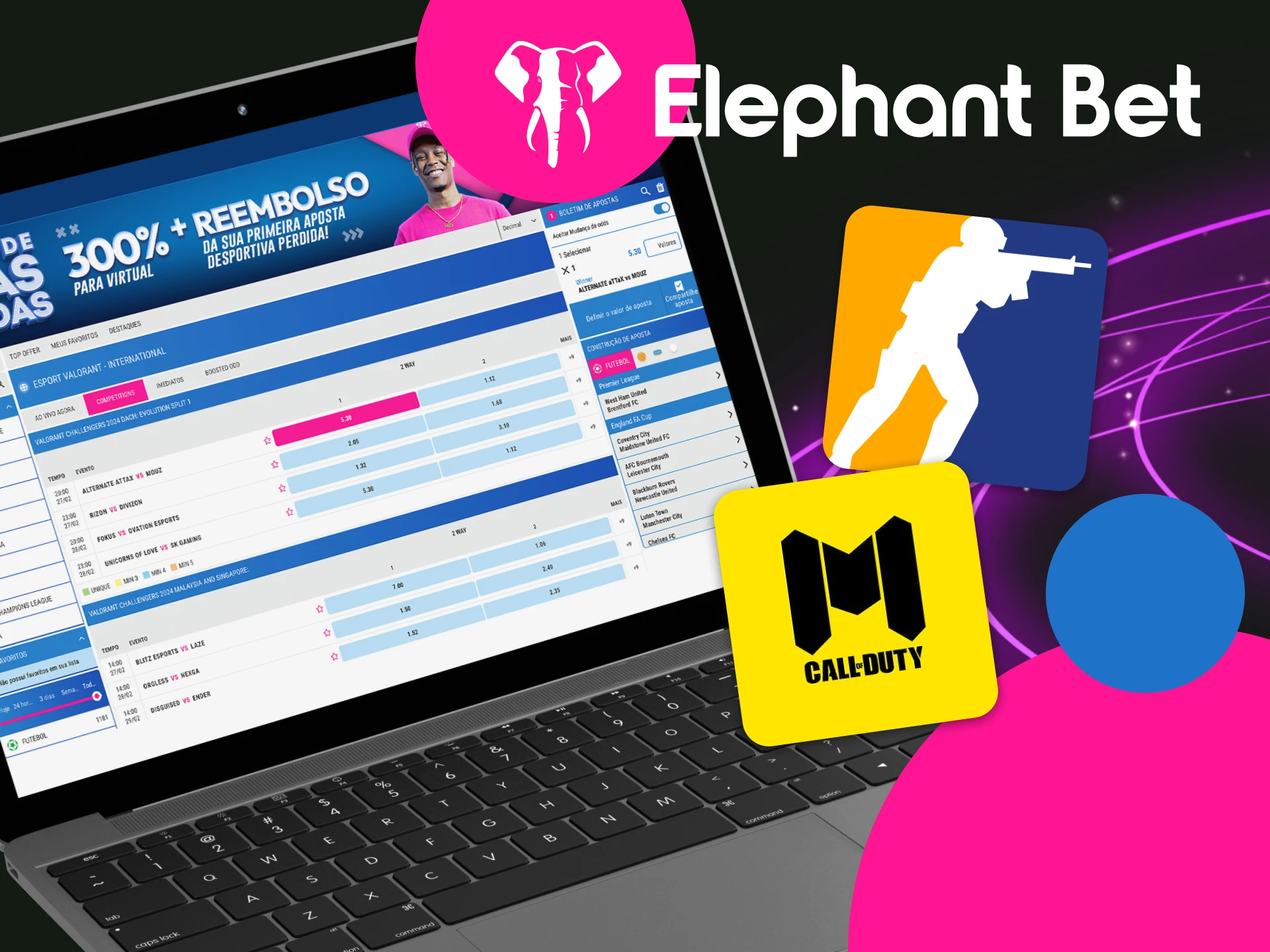 Apostas Desportivas na Elephant Bet Moçambique